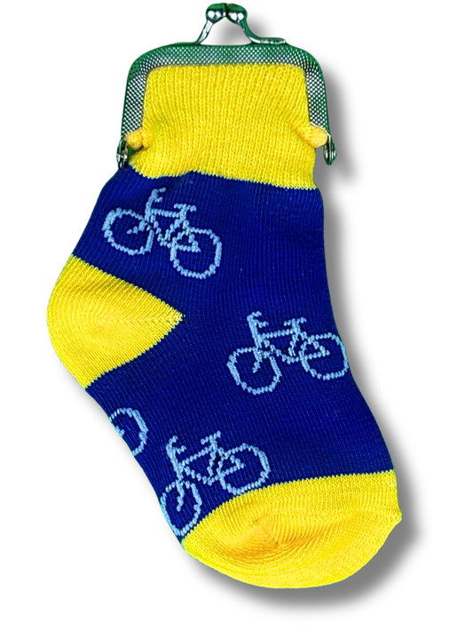 Bicycle Sock Coin Purse (12pk)