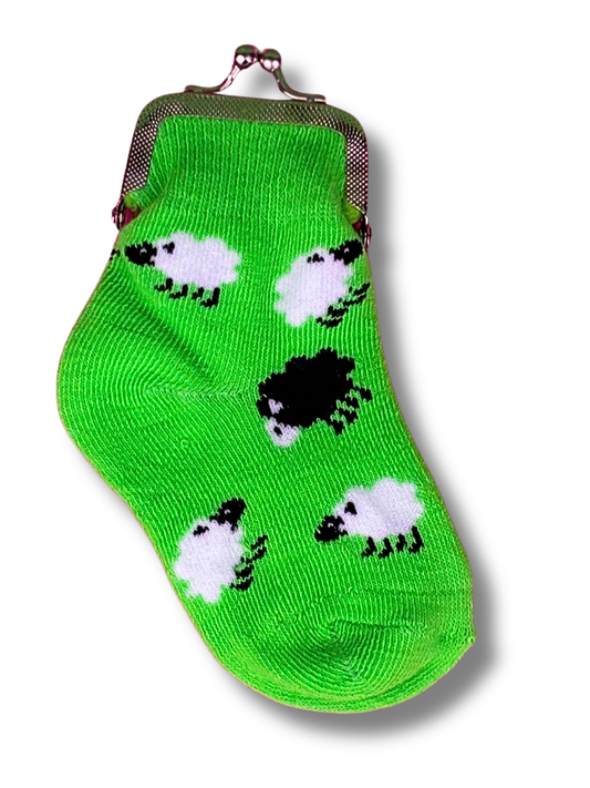 Black Sheep Sock Coin Purse (12pk)