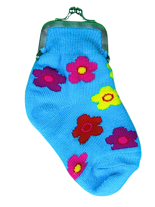 Flower Power Sock Coin Purse (12pk)