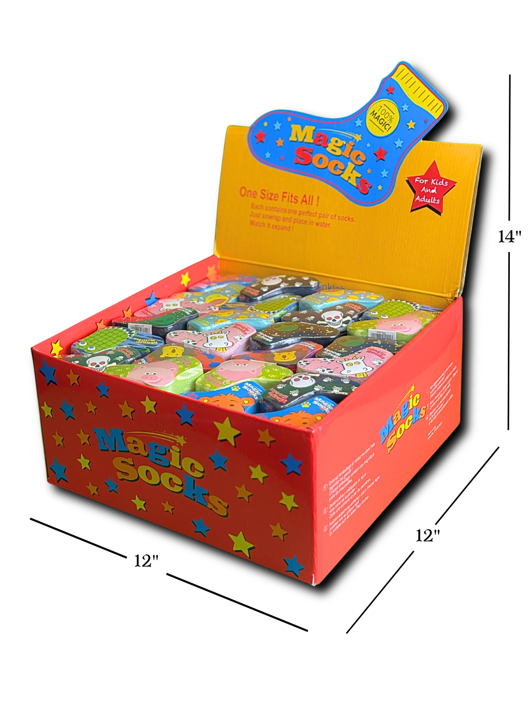 Magic Socks - Display Box (96pk)