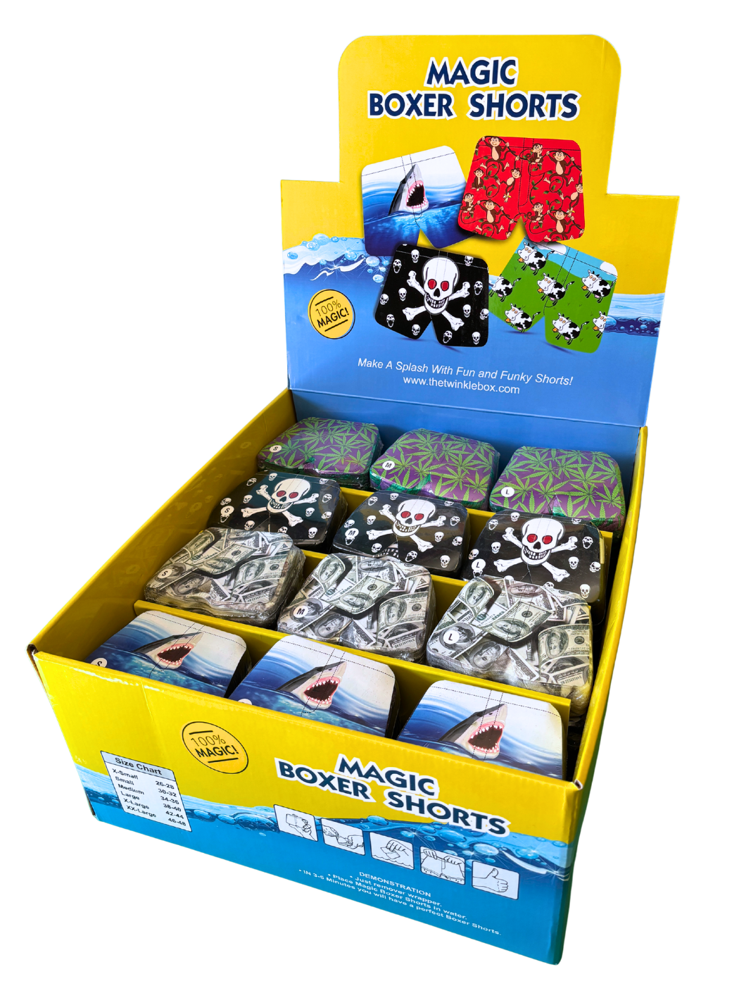 Magic Boxers - Plunder & Paranoia - 48ct Counter Top Display Box