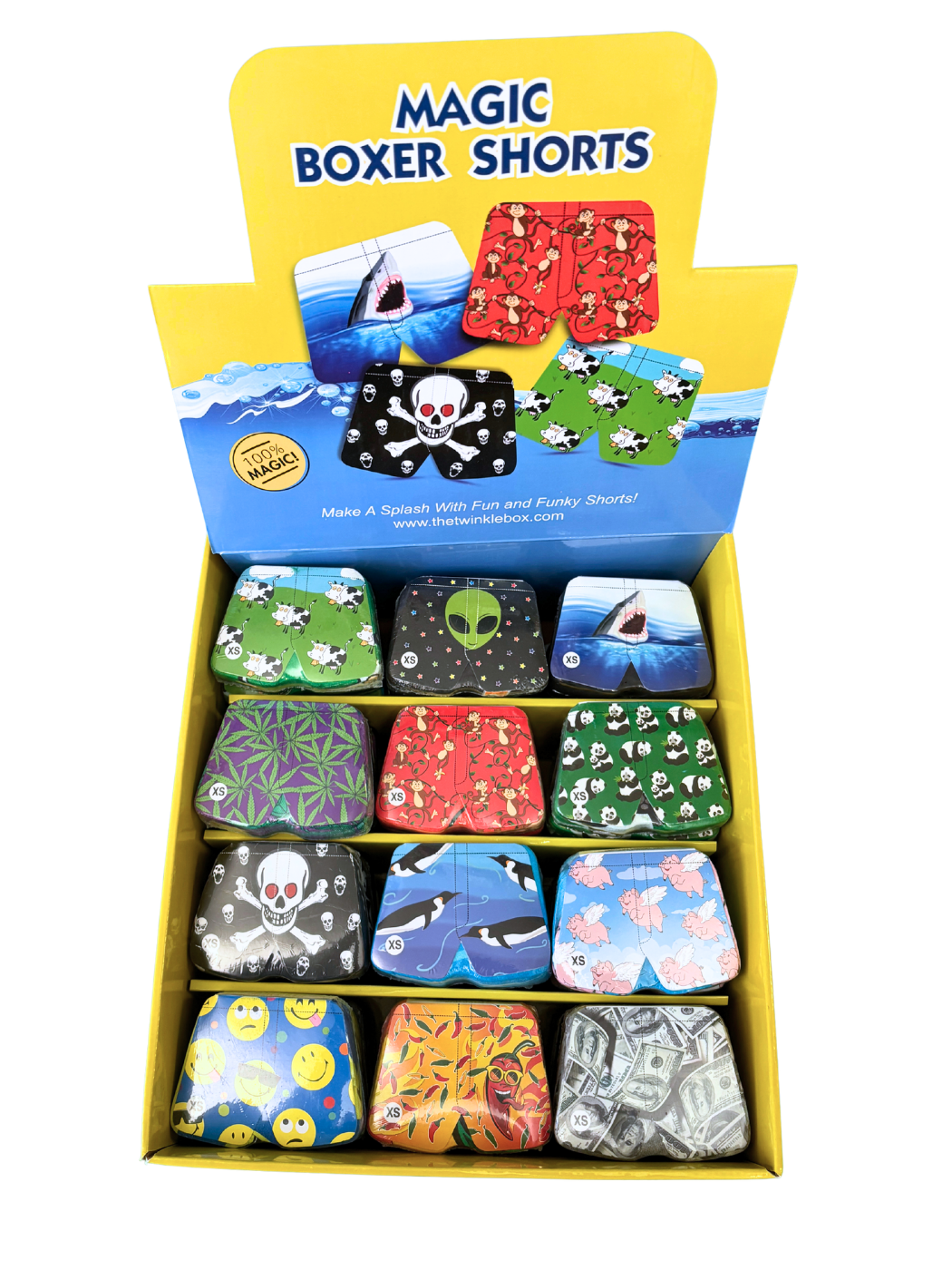 Magic Boxers - Mighty Tiny - 48ct Counter Top Display Box