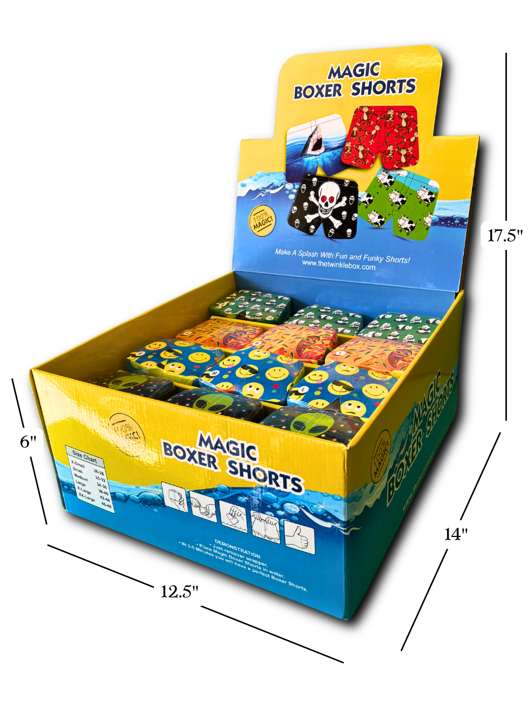 Magic Boxers - Galaxy Spice - 48ct Counter Top Display Box