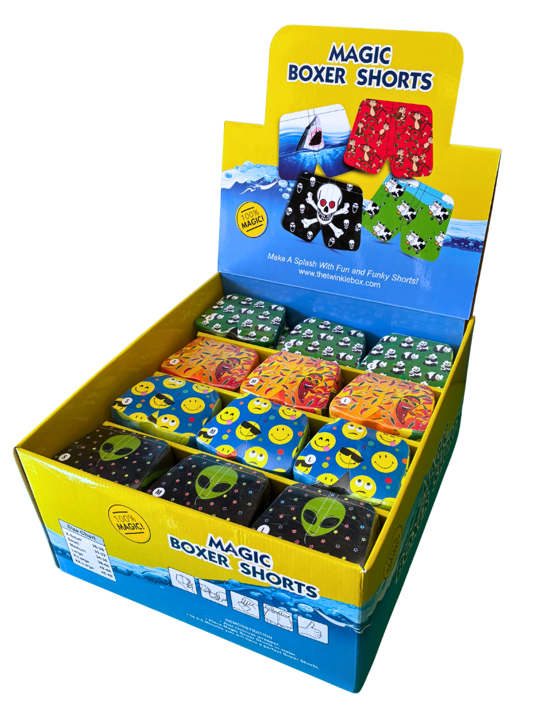 Magic Boxers - Galaxy Spice - 48ct Counter Top Display Box