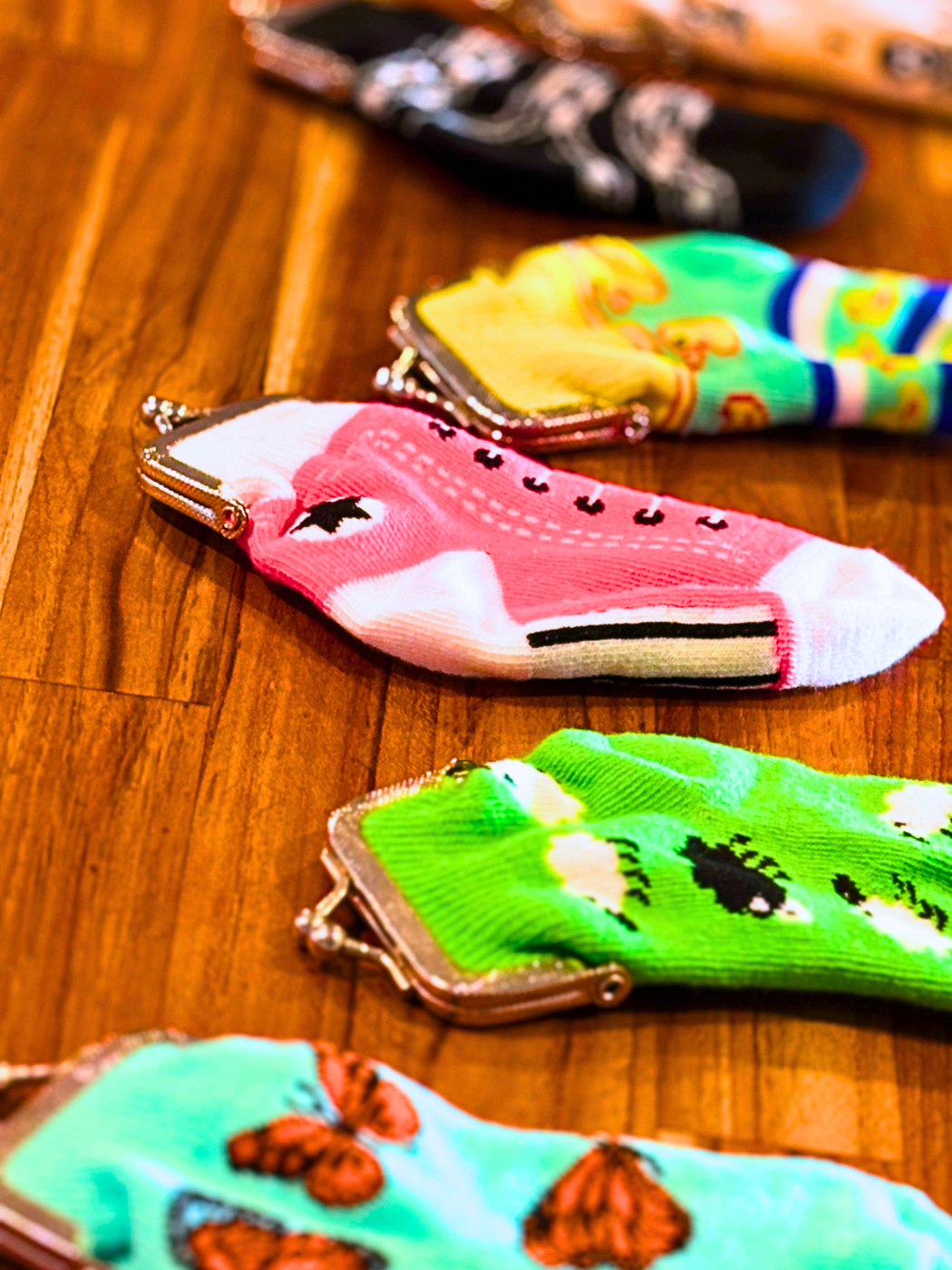 Skull Star Sock Coin Purse (12pk)